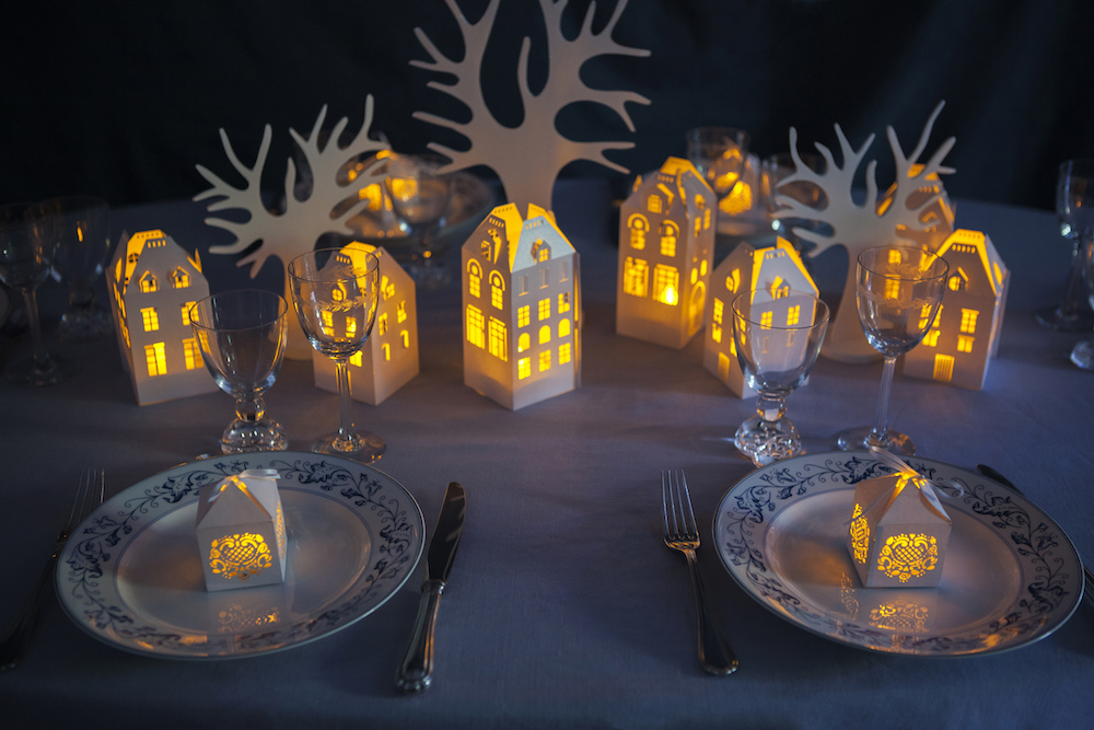 Table village de Noel | Déco de Noël